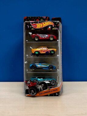 Hot Wheels Halloween 4-Pack 2015 Die-Cast Cars NWT